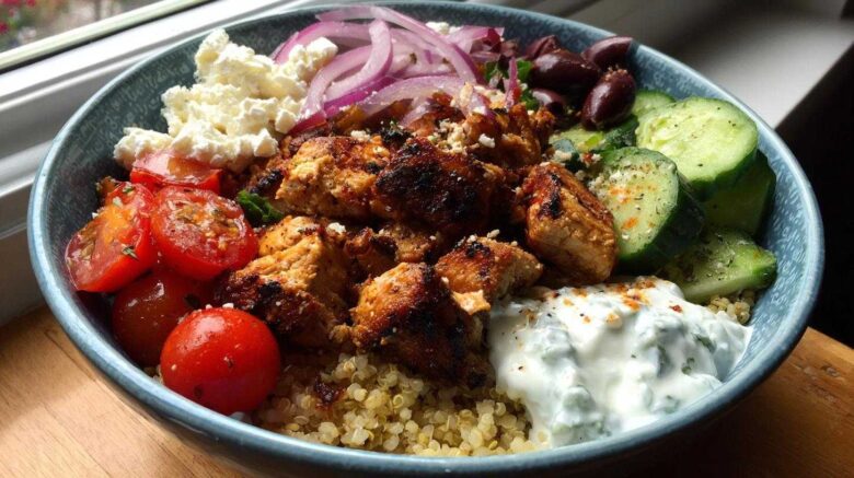 Greek Chicken Bowls