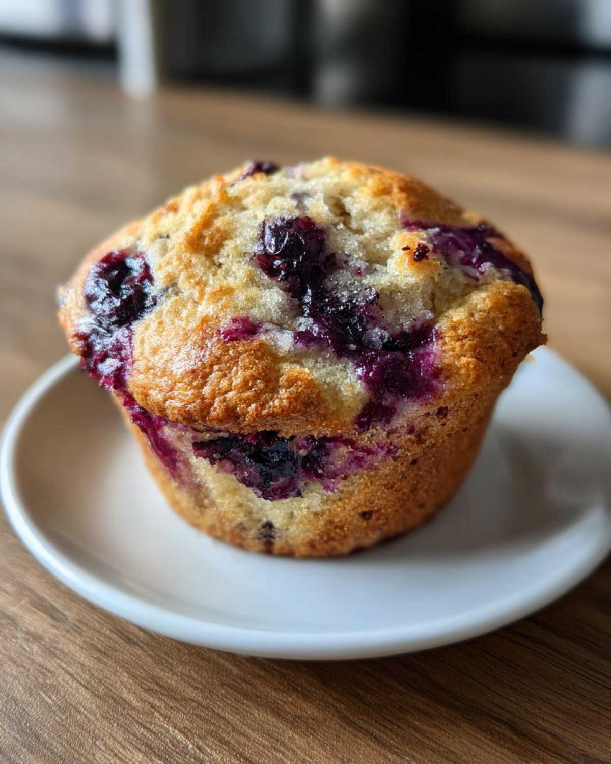 High Protein Blueberry Muffins - detail 4