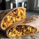 High Protein Breakfast Burrito