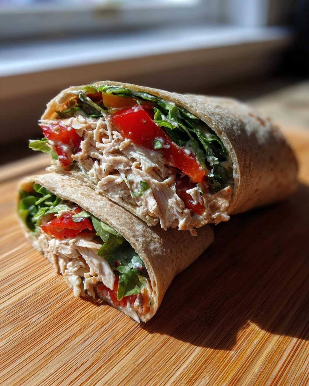 High Protein Chicken Wrap - detail 1