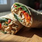 High Protein Chicken Wrap