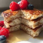 High Protein Cottage Cheese Pancakes