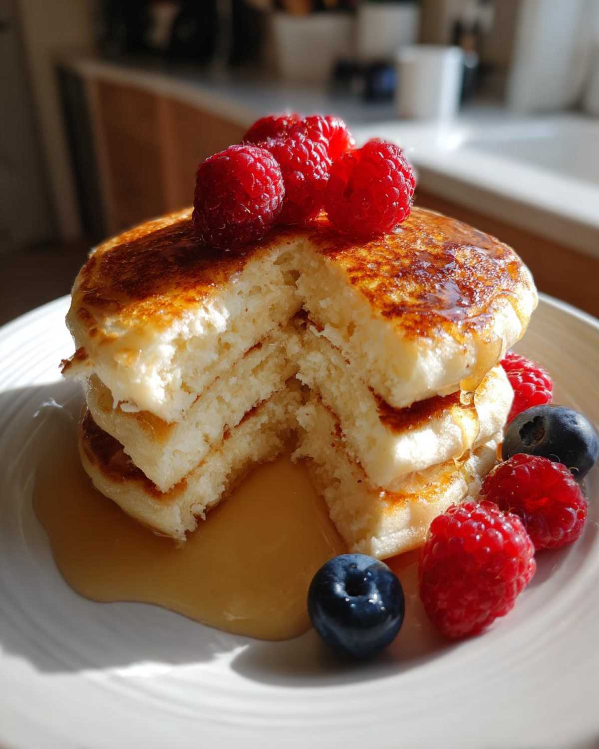 High Protein Cottage Cheese Pancakes - detail 3