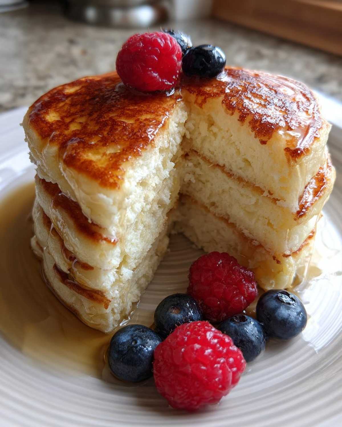 High Protein Cottage Cheese Pancakes - detail 4