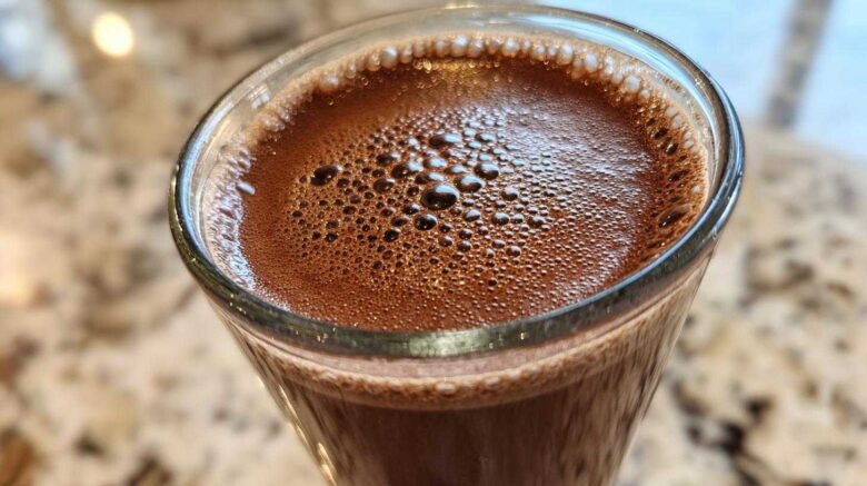 High Protein Mocha Smoothie
