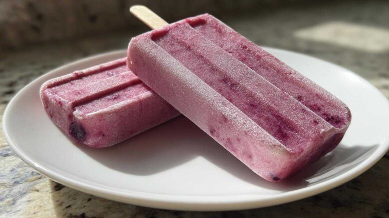 High Protein Smoothie Popsicles