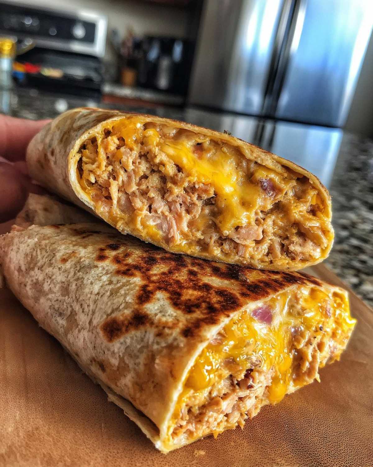 High Protein Tuna Melt Wrap - detail 4