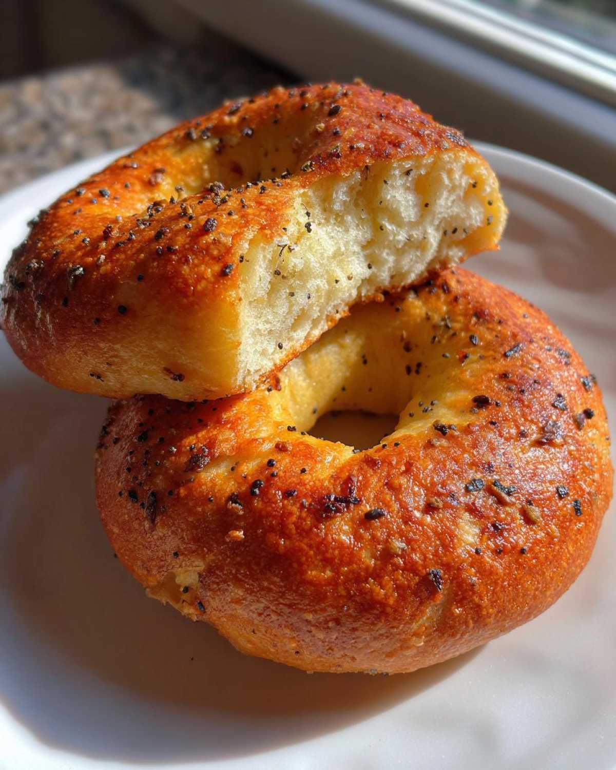 High Protein Yogurt Bagels - detail 2