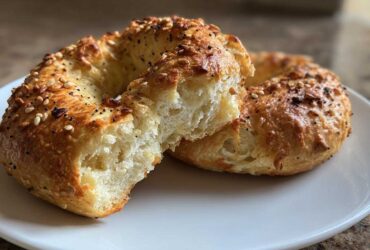 High Protein Yogurt Bagels