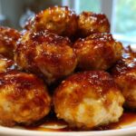 Honey Garlic Chicken Meatballs