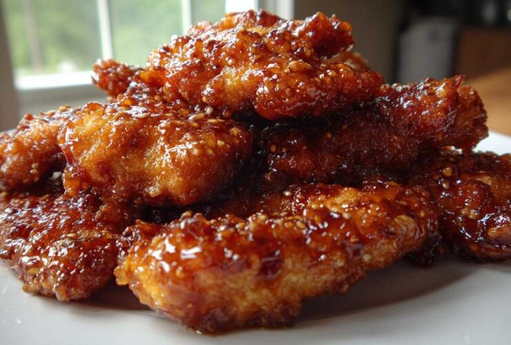Honey Garlic Chicken Tenders