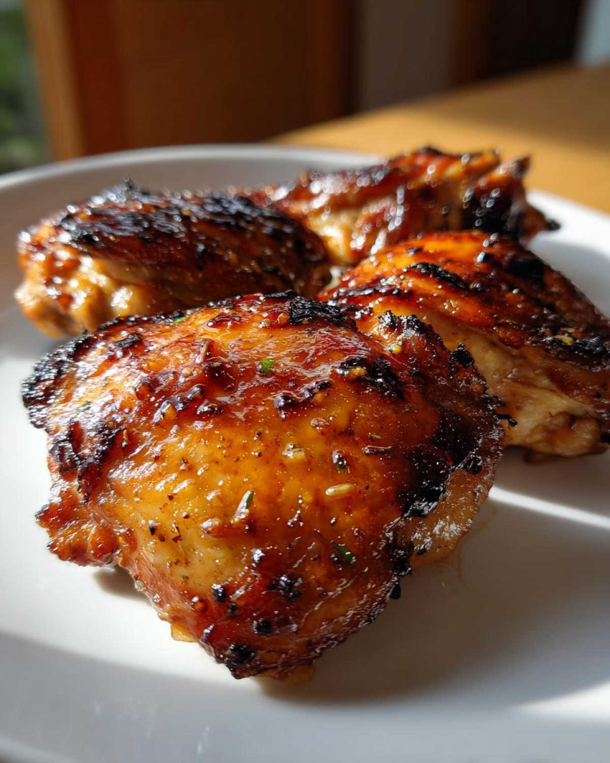 Honey Garlic Chicken Thighs - detail 2