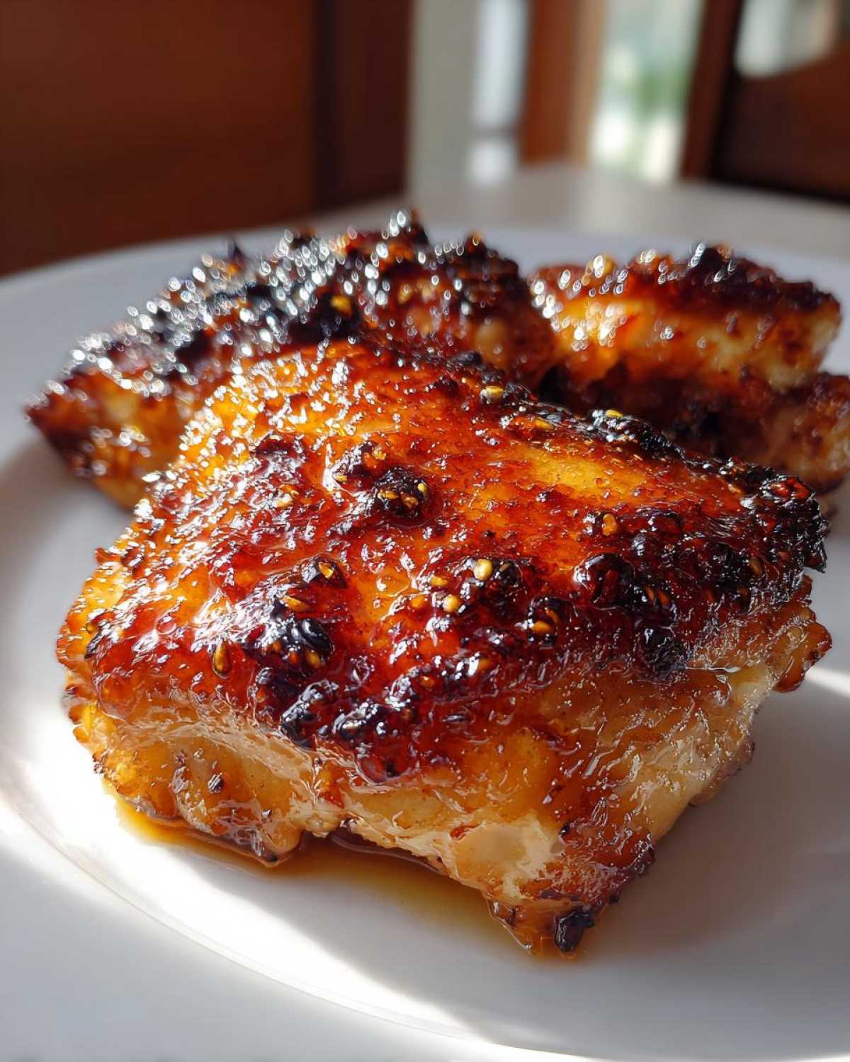 Honey Garlic Chicken Thighs - detail 4
