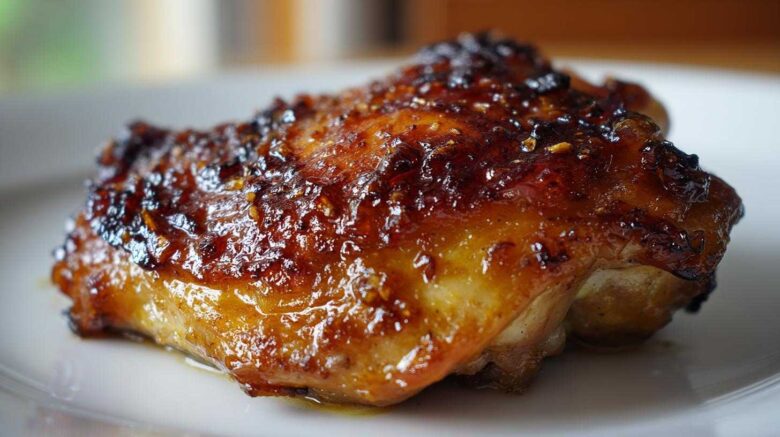 Honey Garlic Chicken Thighs