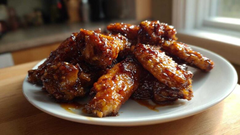 Honey Garlic Chicken Wings