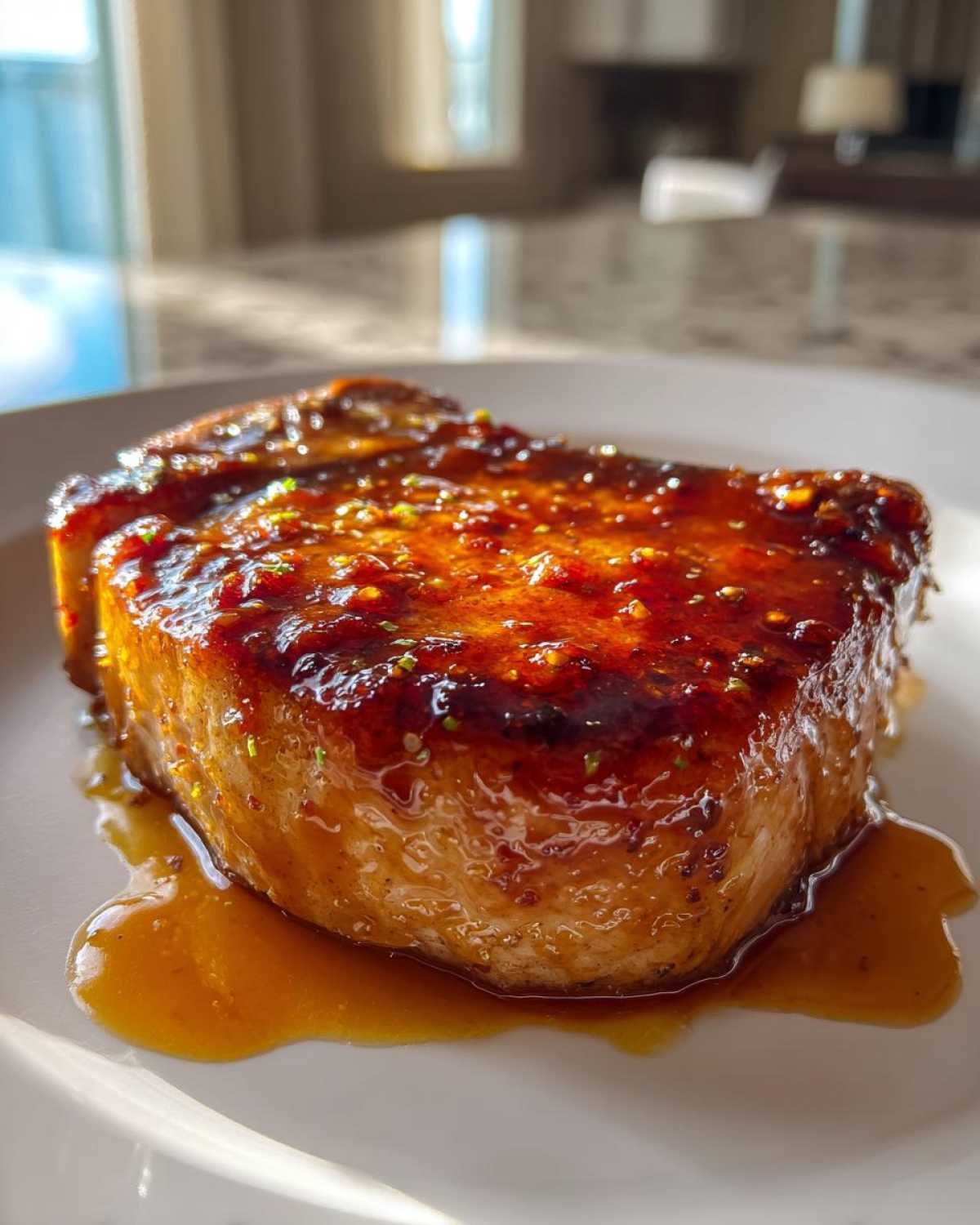 Honey Garlic Pork Chops - detail 1