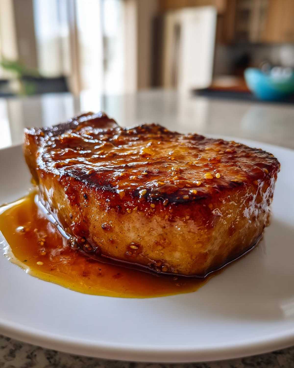 Honey Garlic Pork Chops - detail 2