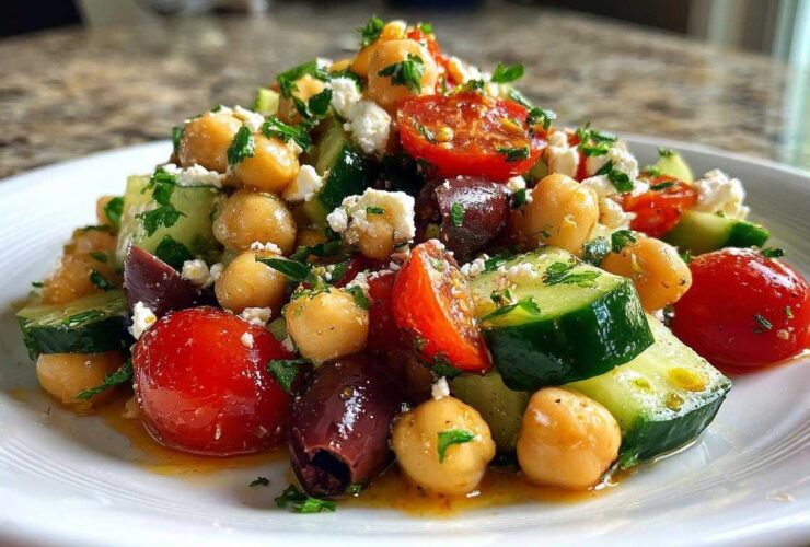 Mediterranean Chickpea Salad