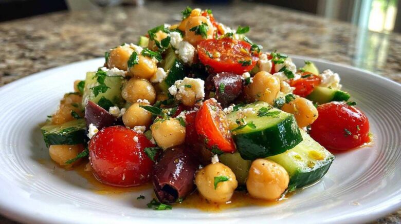Mediterranean Chickpea Salad