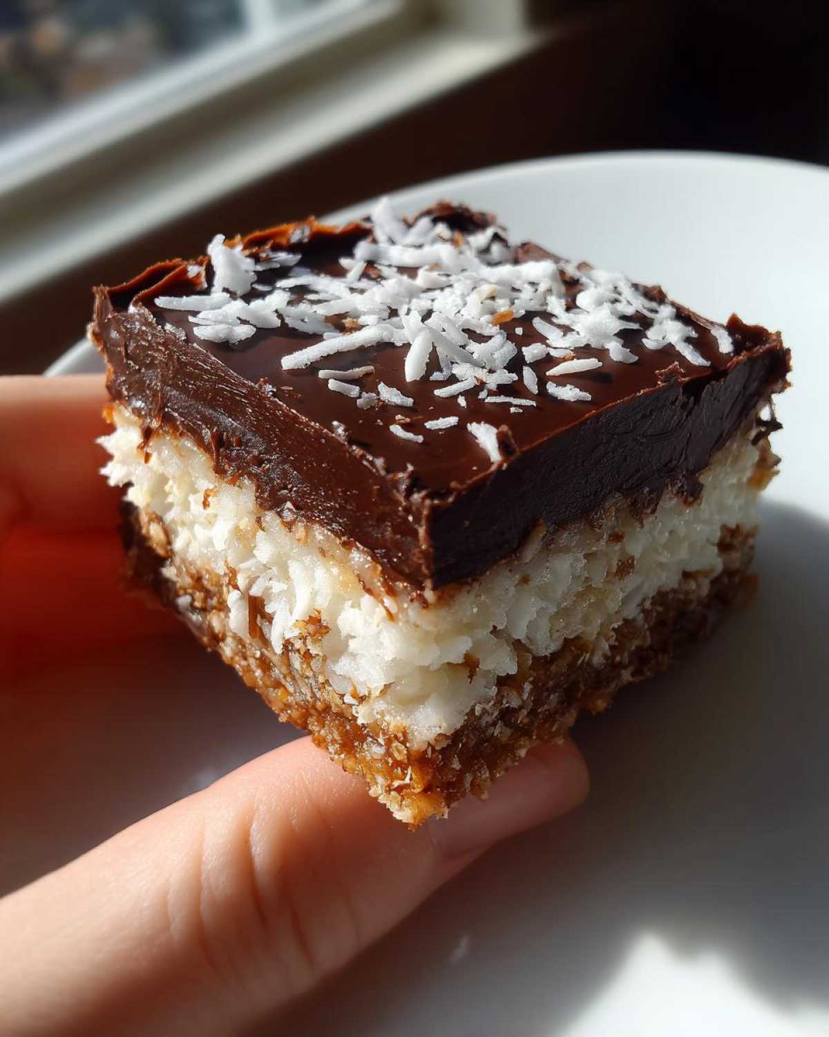 No Bake Almond Joy Bars - detail 3