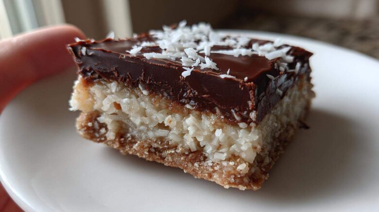 No Bake Almond Joy Bars