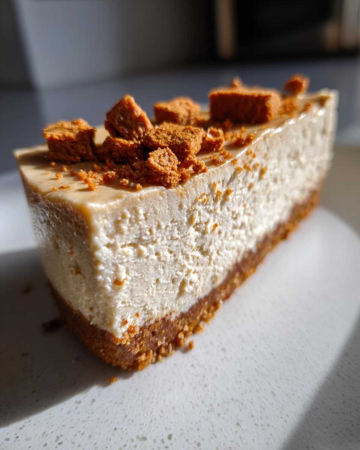 No Bake Biscoff Cheesecake - detail 3