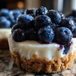 No Bake Blueberry Cheesecake Cups