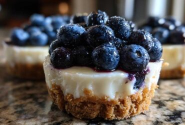 No Bake Blueberry Cheesecake Cups