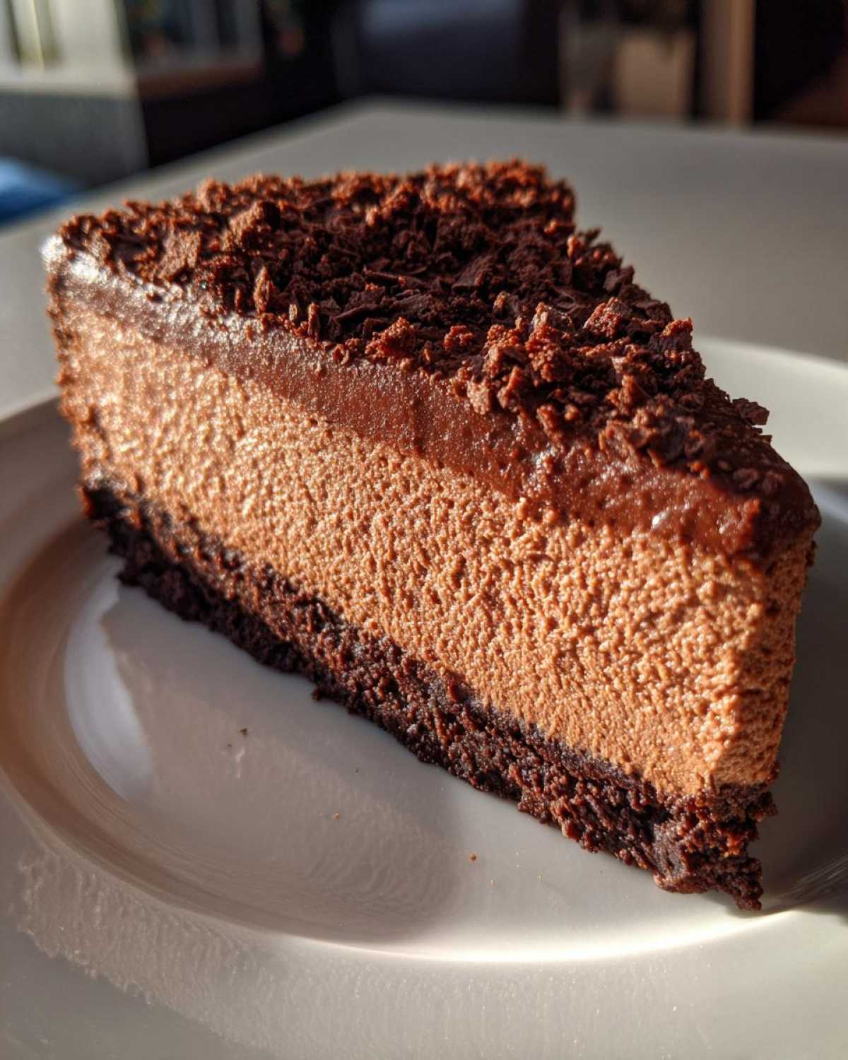 No Bake Chocolate Cheesecake - detail 4