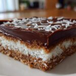 No Bake Chocolate Coconut Bars