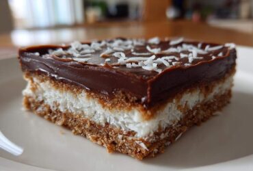 No Bake Chocolate Coconut Bars