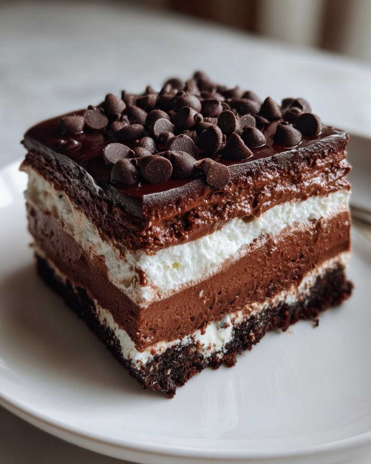 No Bake Chocolate Lasagna - detail 1