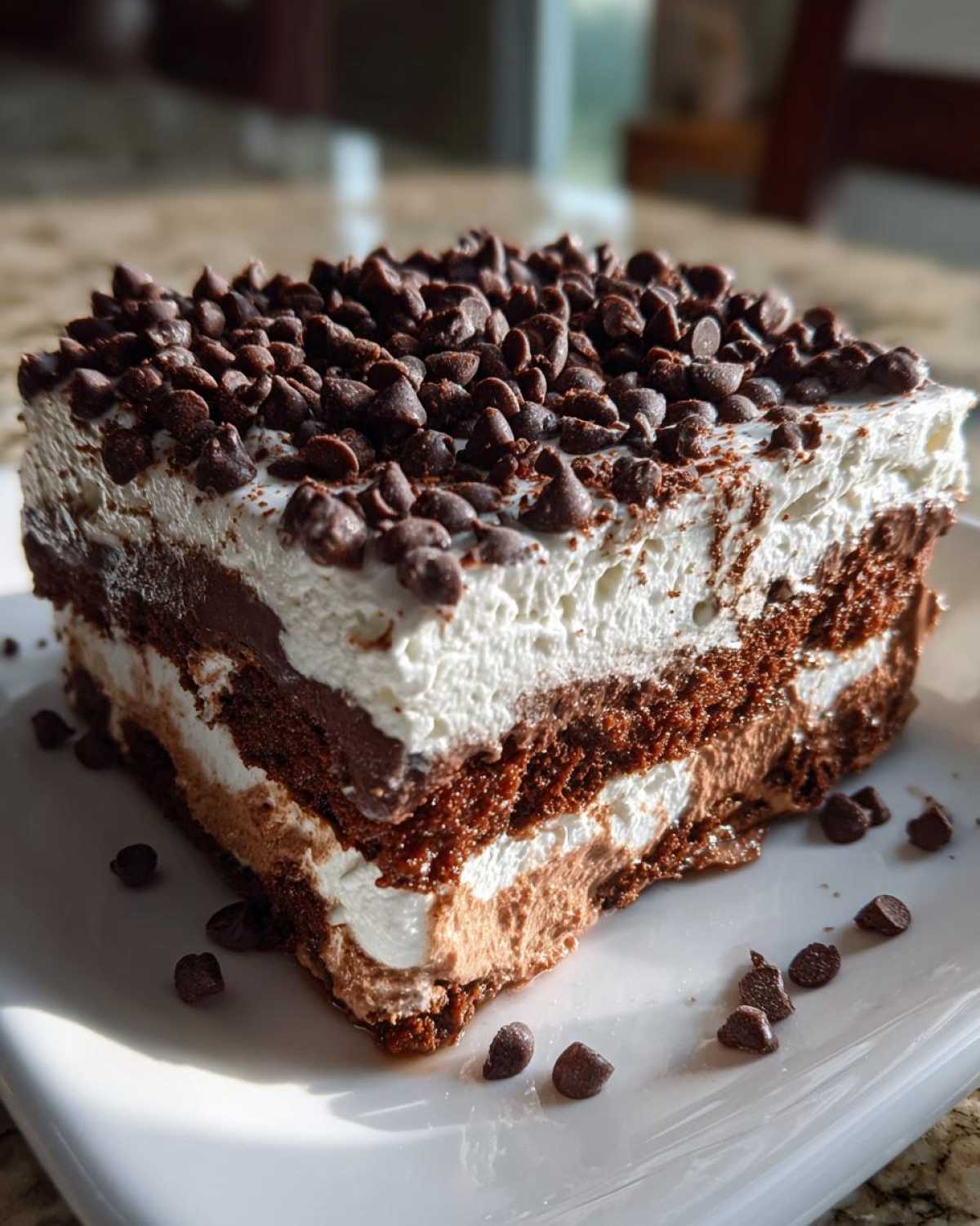 No Bake Chocolate Lasagna - detail 3