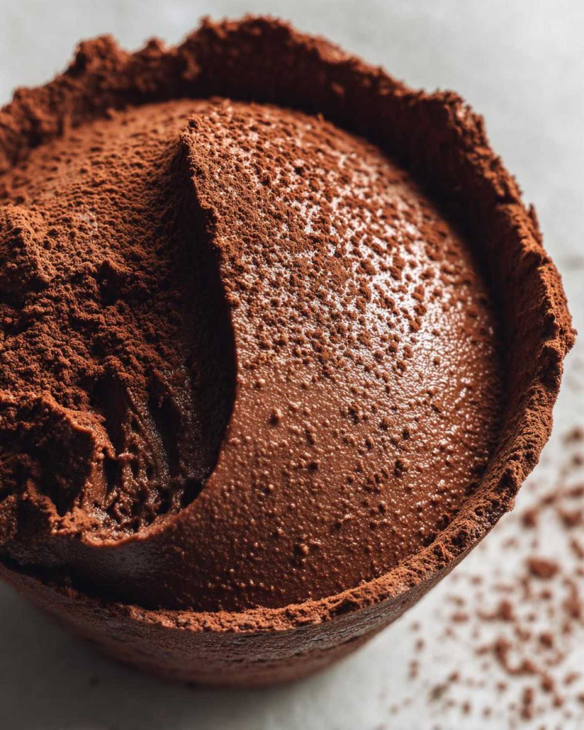 No Bake Chocolate Mousse Cups - detail 1