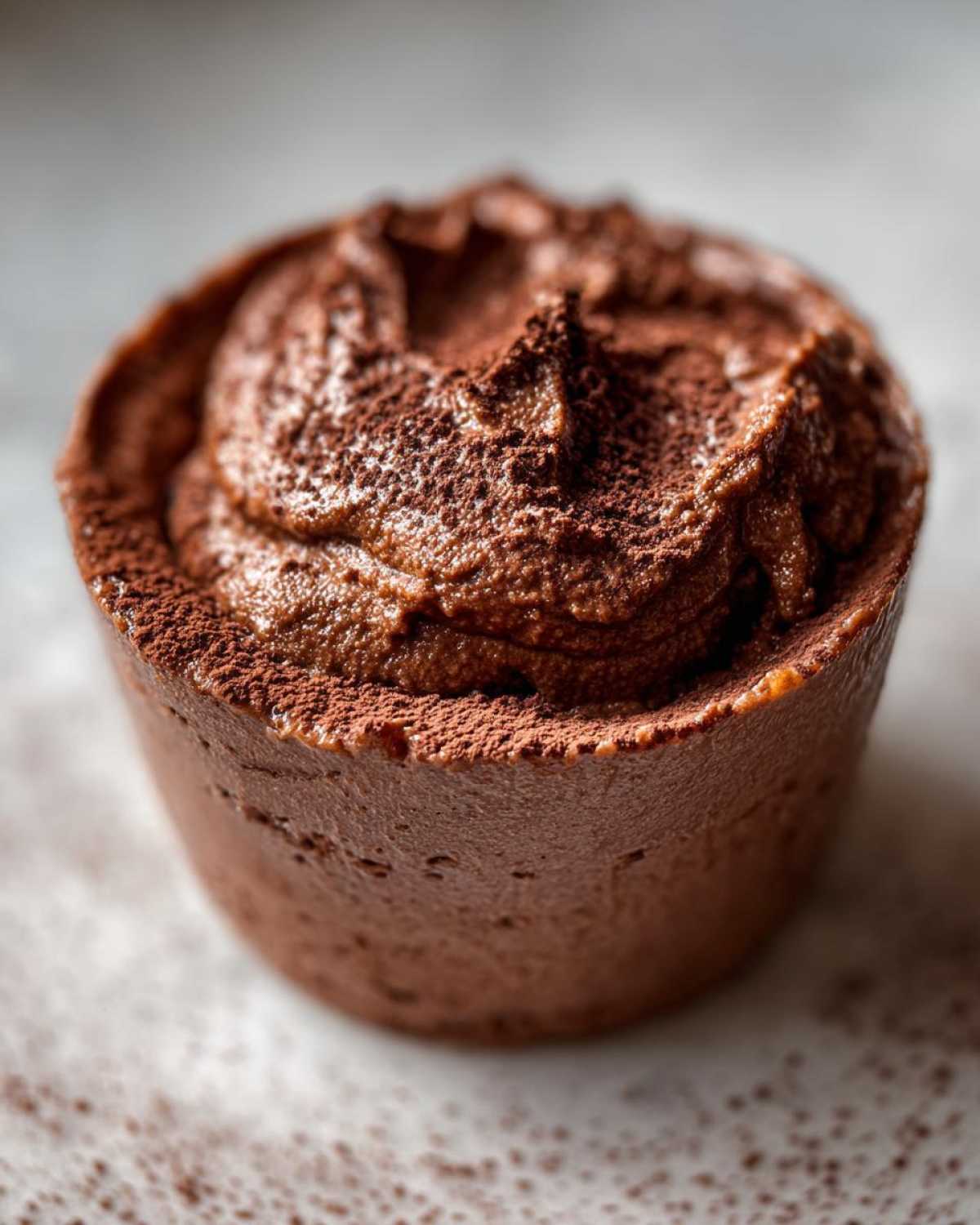 No Bake Chocolate Mousse Cups - detail 2