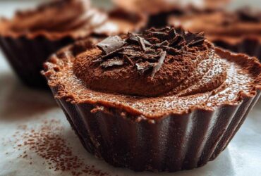 No Bake Chocolate Mousse Cups