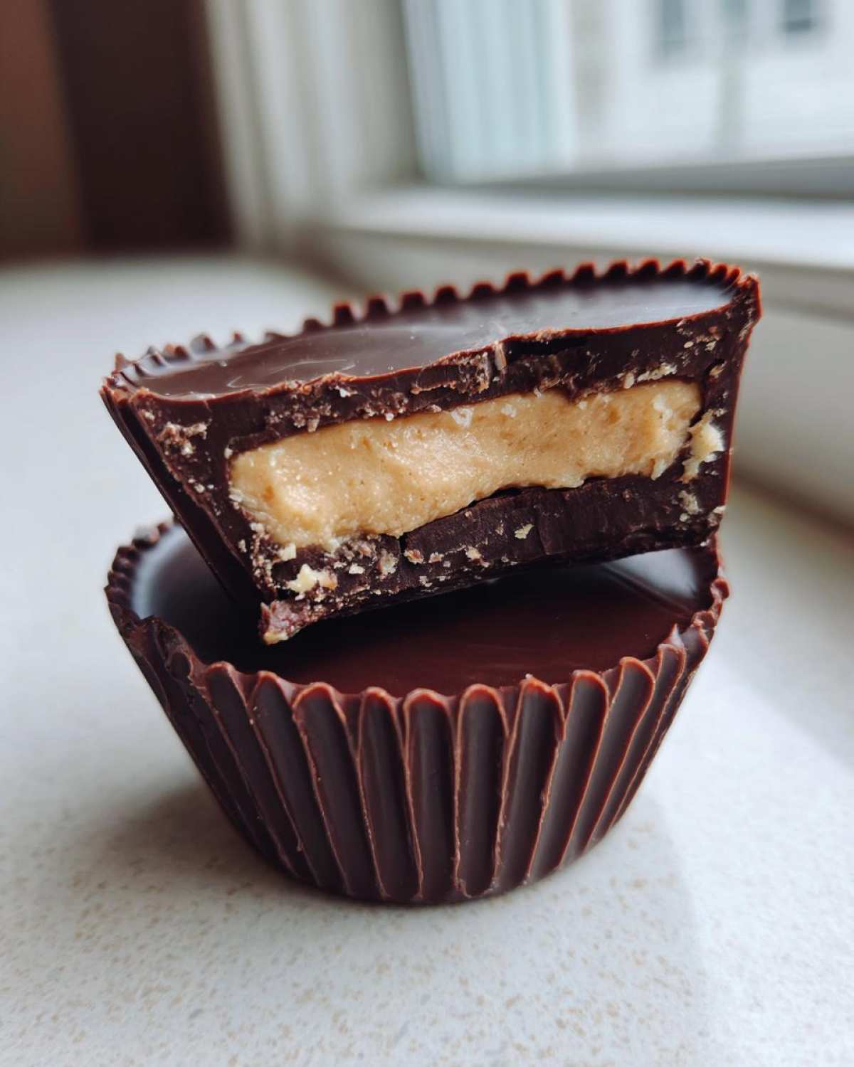 No Bake Chocolate Peanut Butter Cups - detail 1