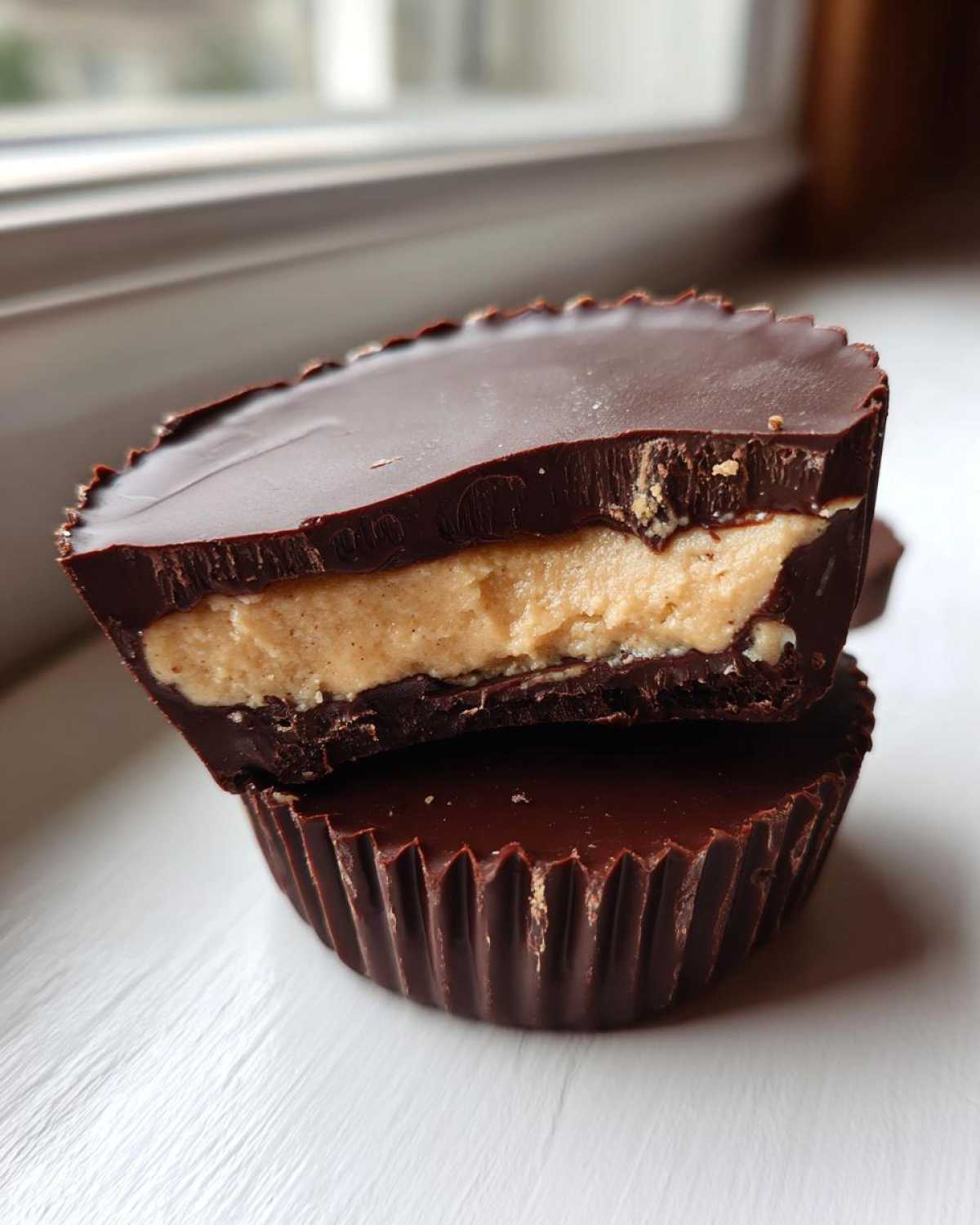 No Bake Chocolate Peanut Butter Cups - detail 2