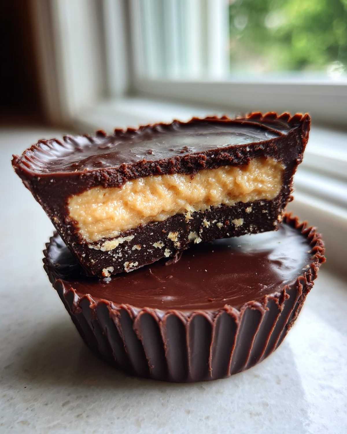 No Bake Chocolate Peanut Butter Cups - detail 4
