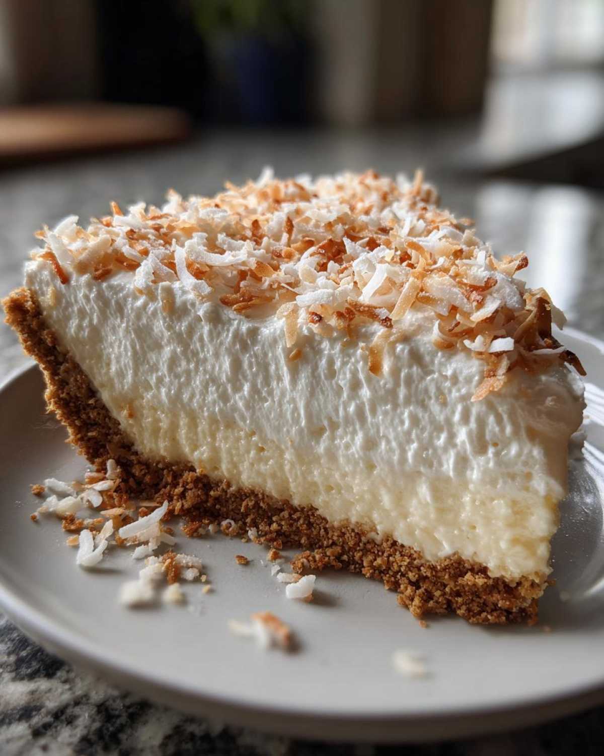 No Bake Coconut Cream Pie - detail 1