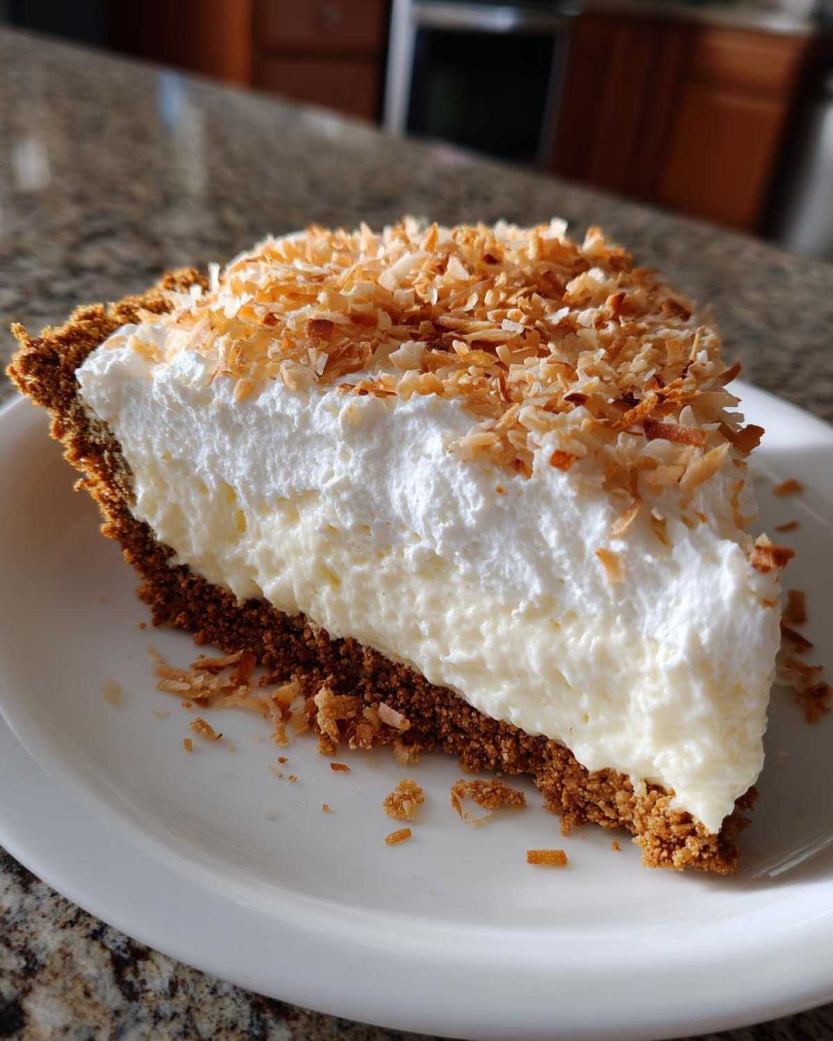 No Bake Coconut Cream Pie - detail 3
