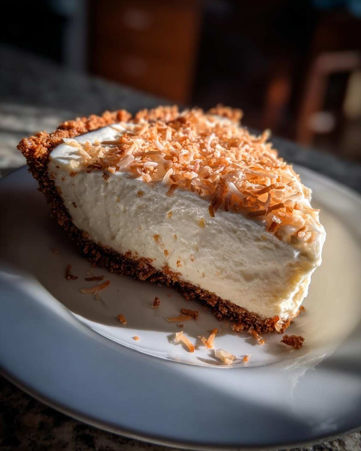 No Bake Coconut Cream Pie - detail 4