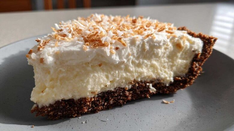 No Bake Coconut Cream Pie
