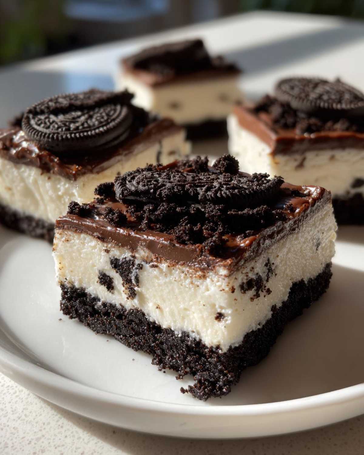 No Bake Cookies and Cream Bars - detail 1
