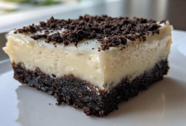 No Bake Cookies and Cream Bars