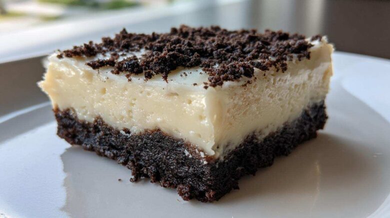 No Bake Cookies and Cream Bars