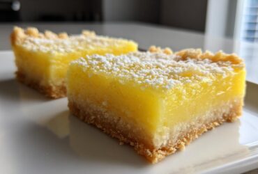 No Bake Lemon Bars