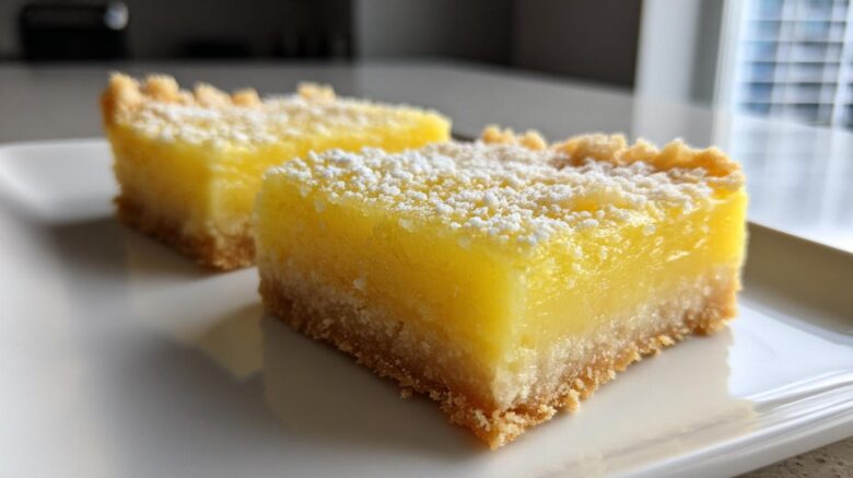 No Bake Lemon Bars