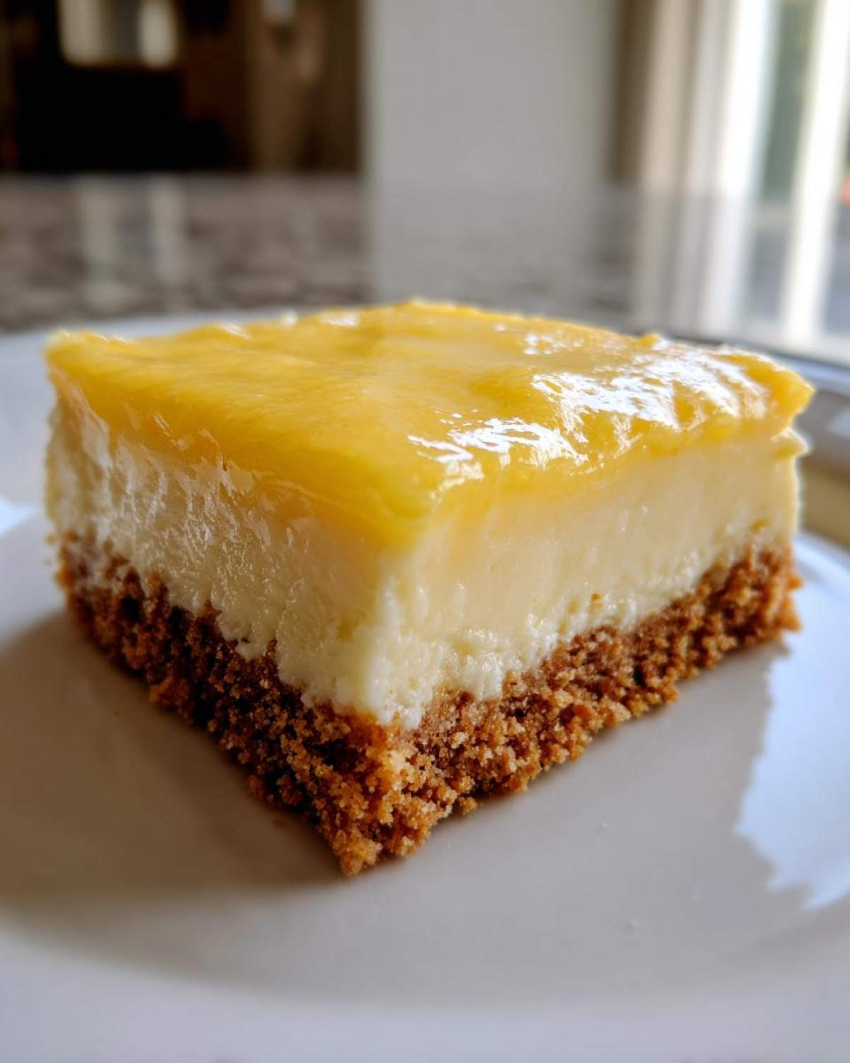 No Bake Lemon Cheesecake Bars - detail 3