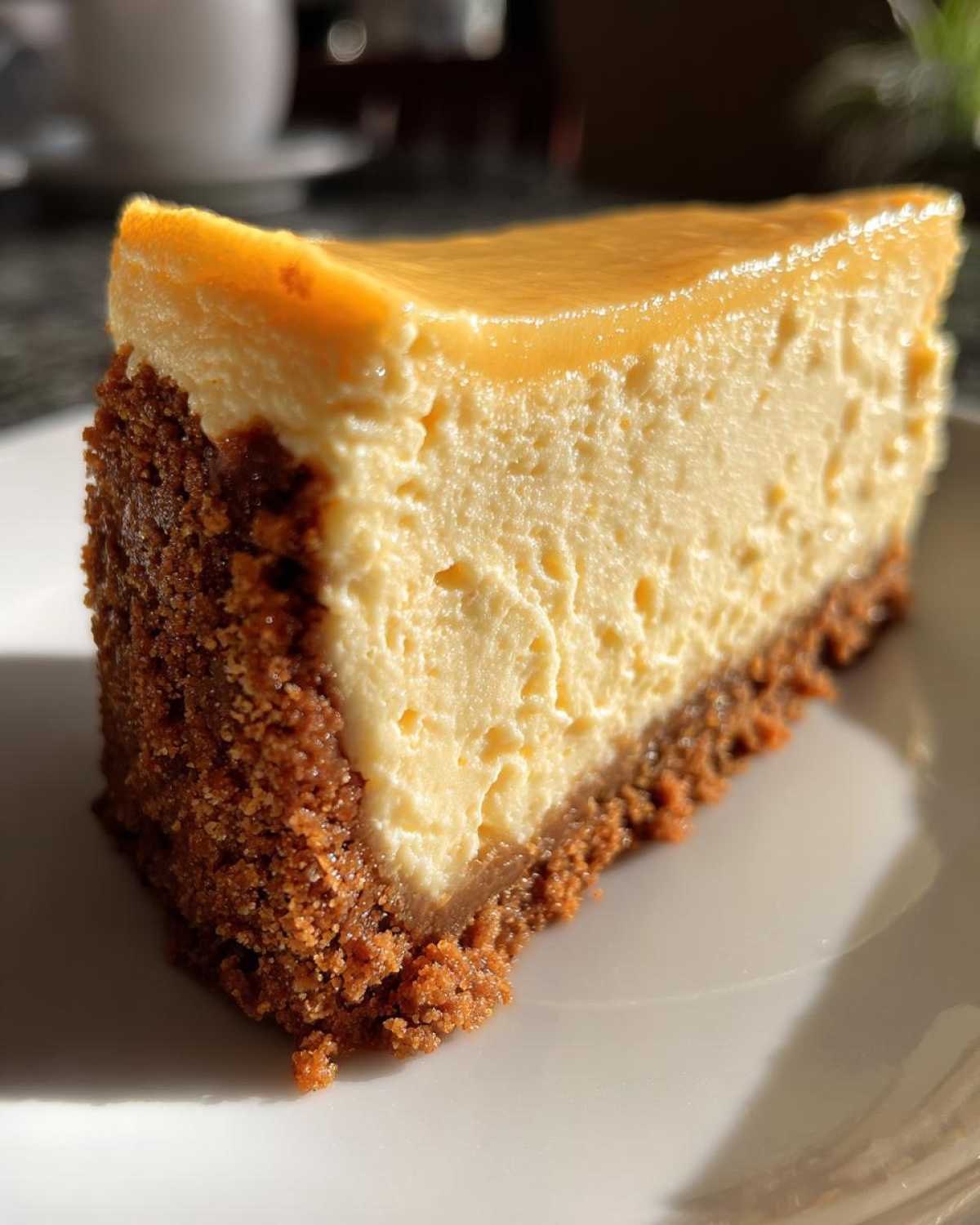 No Bake Mango Cheesecake - detail 1